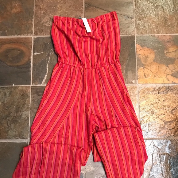 NEW DREW Anthropologie Linen Romper $242 - Picture 2 of 6